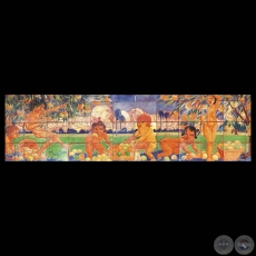 RECOLECCIÓN DE FRUTAS, 1928 - Obra de JULIÁN DE LA HERRERÍA